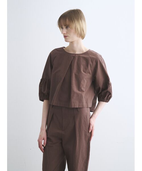 three dots / スリードッツ シャツ・ブラウス | Dessert weather tops | 詳細8