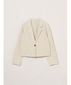 three dots / スリードッツ テーラードジャケット | Dessert weather jacket