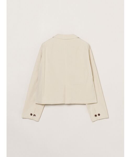 three dots / スリードッツ テーラードジャケット | Dessert weather jacket | 詳細1