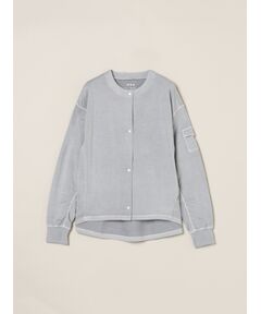 three dots / スリードッツ カーディガン・ボレロ | Pigment dyed light blouson
