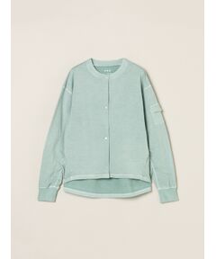 three dots / スリードッツ カーディガン・ボレロ | Pigment dyed light blouson