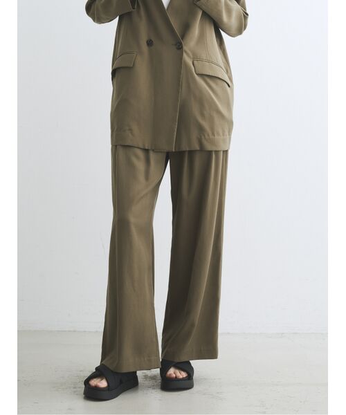 three dots / スリードッツ その他パンツ | Fibrio wide pants | 詳細6