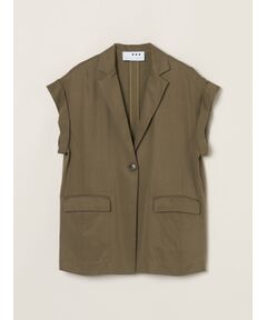 three dots / スリードッツ テーラードジャケット | Fibrio s/s jacket