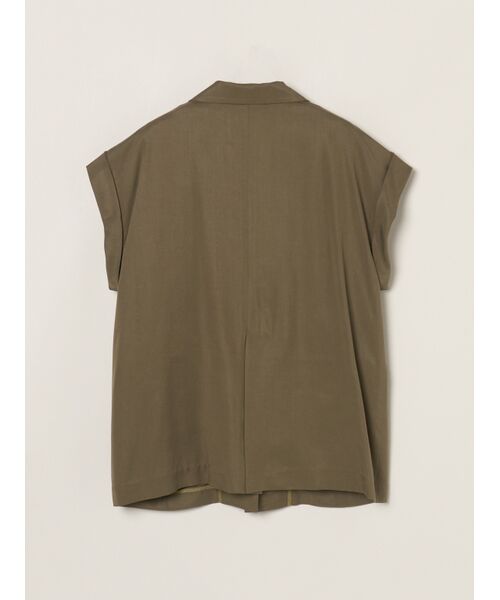 three dots / スリードッツ テーラードジャケット | Fibrio s/s jacket | 詳細1