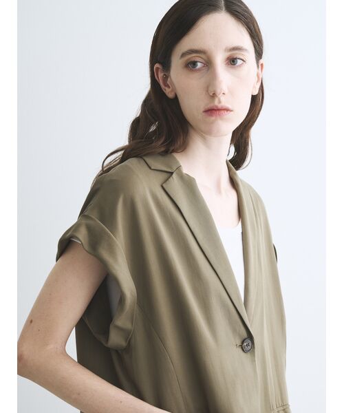 three dots / スリードッツ テーラードジャケット | Fibrio s/s jacket | 詳細7