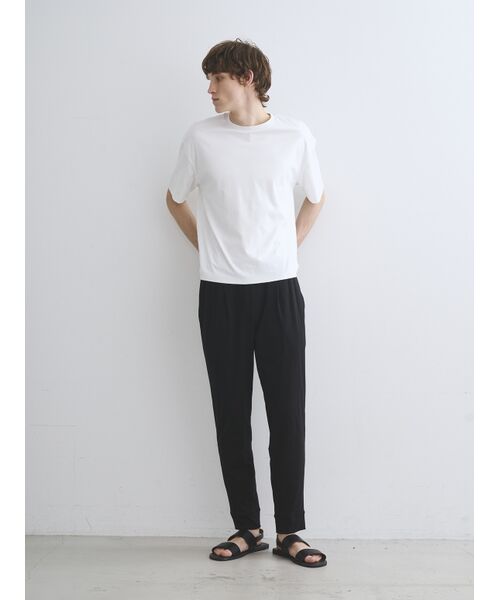 three dots / スリードッツ Tシャツ | Men's milky jersey s/s t-shirt | 詳細10