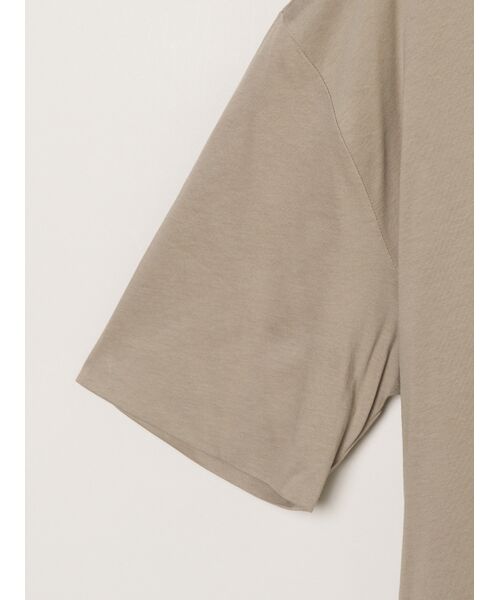 three dots / スリードッツ Tシャツ | Men's milky jersey s/s t-shirt | 詳細3