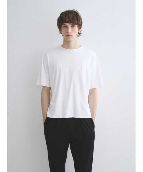 three dots / スリードッツ Tシャツ | Men's milky jersey s/s t-shirt | 詳細6