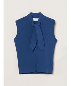 three dots / スリードッツ ニット・セーター | Sandy cotton tie top