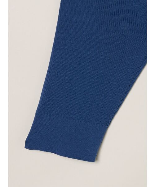 three dots / スリードッツ ポロシャツ | Sandy cotton half sleeve polo | 詳細3