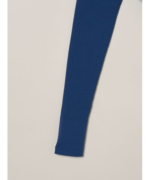 three dots / スリードッツ カーディガン・ボレロ | Sandy cotton long cardigan | 詳細3