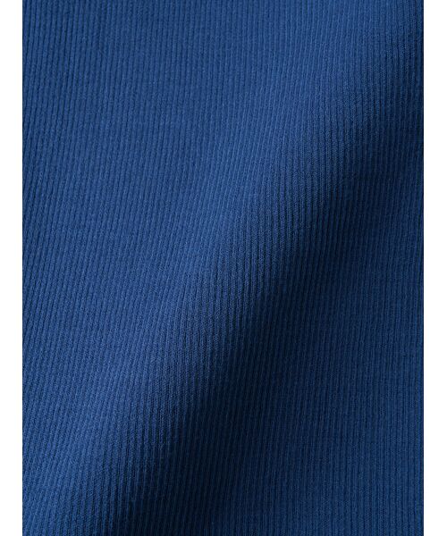 three dots / スリードッツ カーディガン・ボレロ | Sandy cotton long cardigan | 詳細5