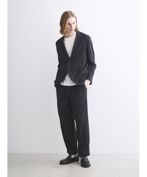 three dots / スリードッツ テーラードジャケット | Men's WJQD mercerization jacket | 詳細9