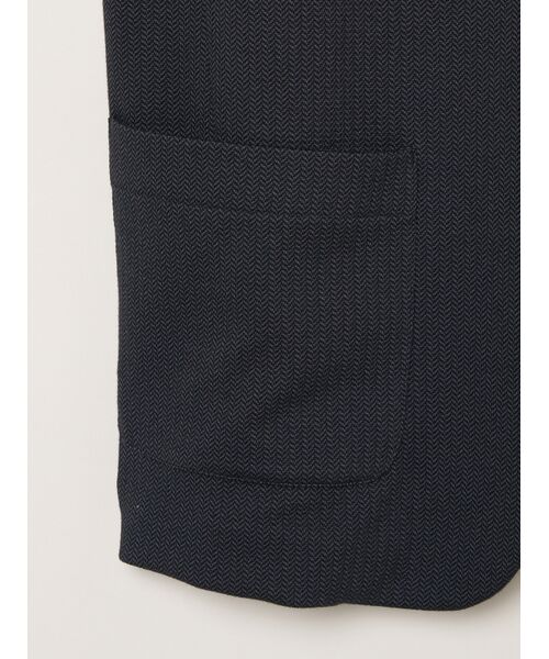 three dots / スリードッツ テーラードジャケット | Men's WJQD mercerization jacket | 詳細4