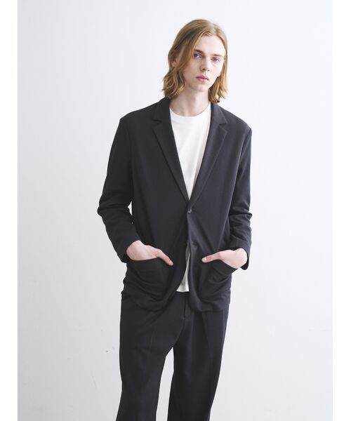 three dots / スリードッツ テーラードジャケット | Men's WJQD mercerization jacket | 詳細8