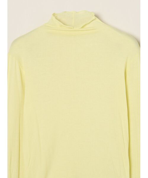 three dots / スリードッツ Tシャツ | Soft see through mellow turtle | 詳細2