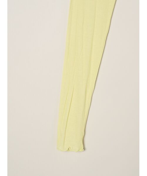 three dots / スリードッツ Tシャツ | Soft see through mellow turtle | 詳細3