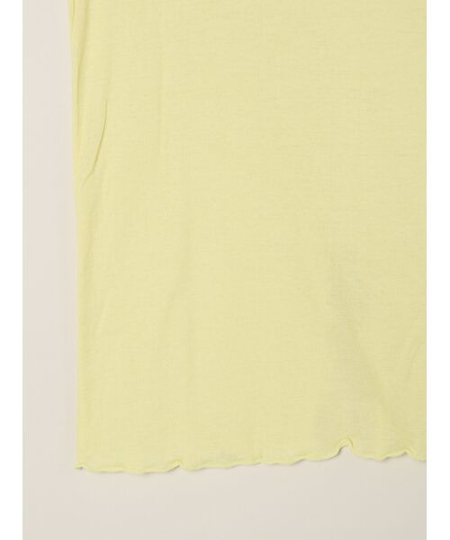 three dots / スリードッツ Tシャツ | Soft see through mellow turtle | 詳細4