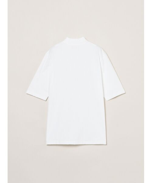 three dots / スリードッツ Tシャツ | Men's Powderycotton s/s mockneck | 詳細1