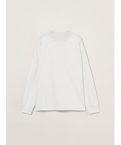 three dots / スリードッツ Tシャツ | Men's Powdery cotton l/s crew