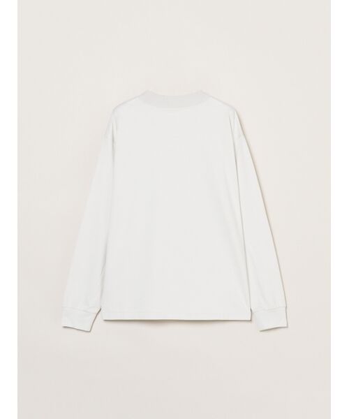 three dots / スリードッツ Tシャツ | Men's Powdery cotton l/s crew | 詳細1