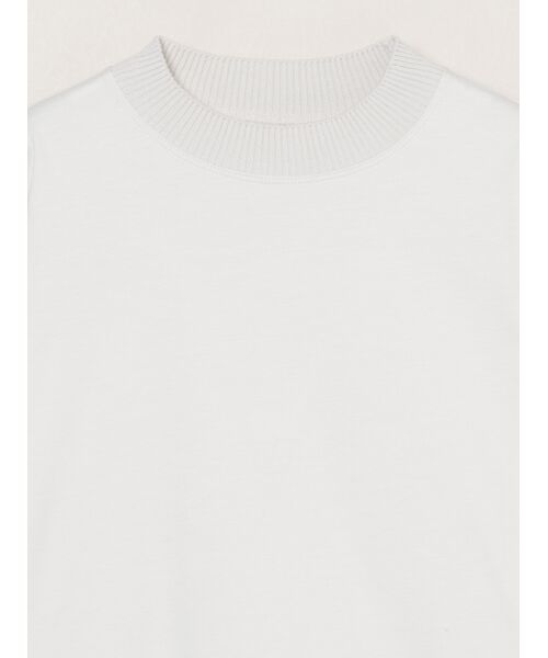 three dots / スリードッツ Tシャツ | Men's Powdery cotton l/s crew | 詳細2