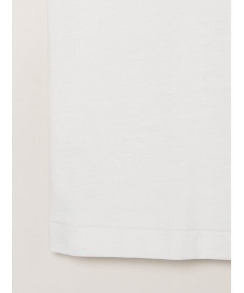 three dots / スリードッツ Tシャツ | Men's Powdery cotton l/s crew | 詳細4