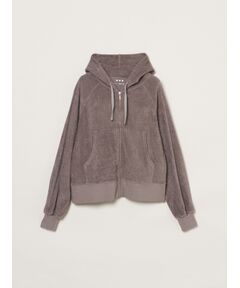 three dots / スリードッツ パーカー | Pure pile zip up hoody