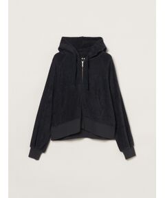 three dots / スリードッツ パーカー | Pure pile zip up hoody