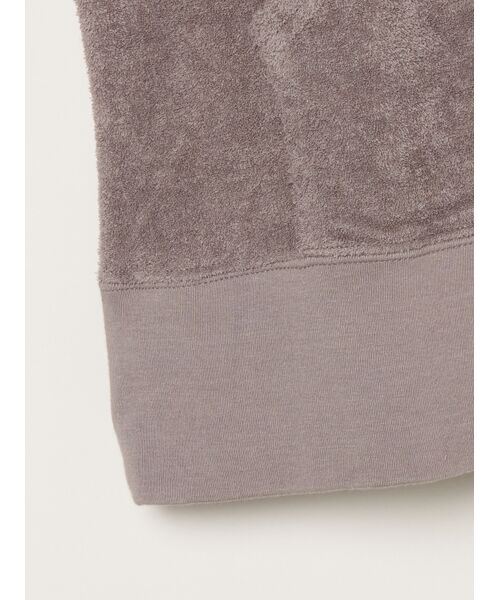 three dots / スリードッツ パーカー | Pure pile zip up hoody | 詳細4