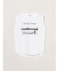 three dots / スリードッツ タンクトップ | Grapihc tee tank