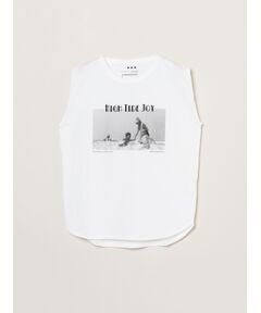 three dots / スリードッツ タンクトップ | Grapihc tee tank