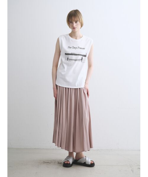 three dots / スリードッツ タンクトップ | Grapihc tee tank | 詳細9