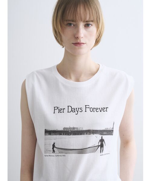 three dots / スリードッツ タンクトップ | Grapihc tee tank | 詳細7