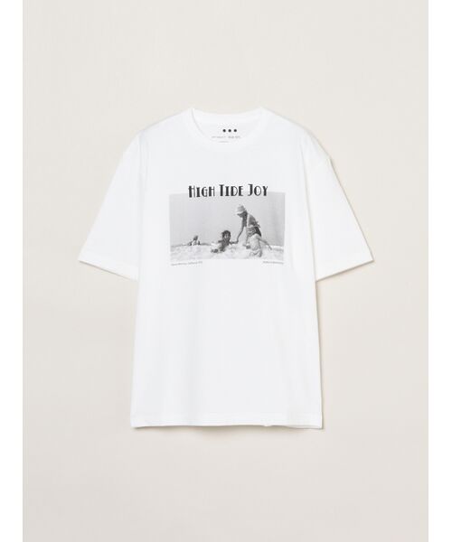 three dots / スリードッツ Tシャツ | Unisex Grapihc tee（high tide joy）