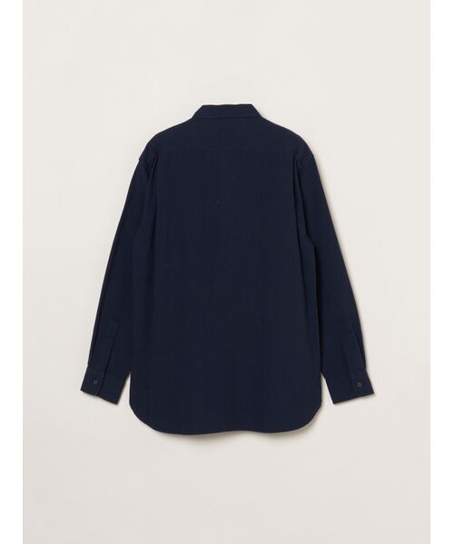 three dots / スリードッツ シャツ・ブラウス | Men's cottonseersucker l/s shirt | 詳細1