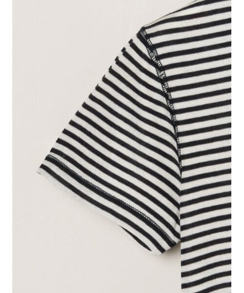 three dots / スリードッツ Tシャツ | 80 stretch cotton jessica | 詳細3