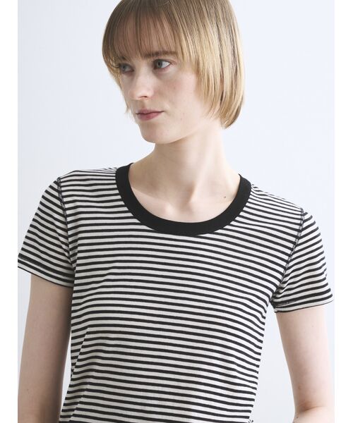 three dots / スリードッツ Tシャツ | 80 stretch cotton jessica | 詳細7