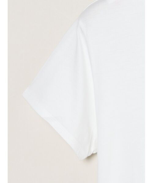 three dots / スリードッツ Tシャツ | Sanded jersey mini tee | 詳細3