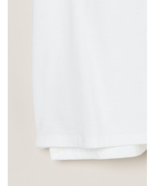 three dots / スリードッツ Tシャツ | Sanded jersey mini tee | 詳細4
