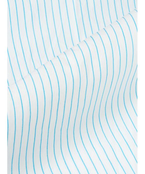 three dots / スリードッツ シャツ・ブラウス | Mini stripe french shirt | 詳細5