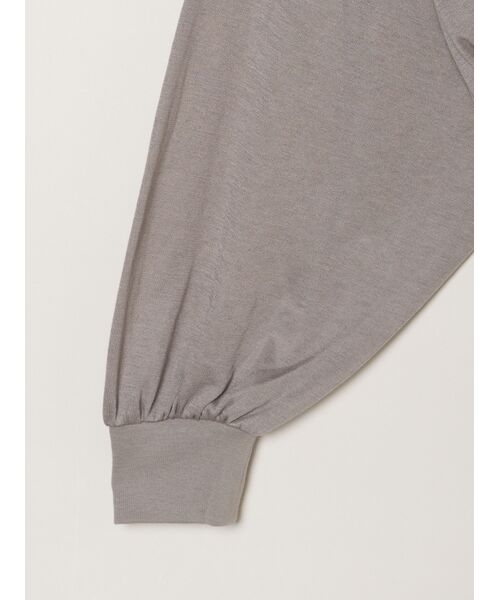 three dots / スリードッツ パーカー | Smile double cotton zip up hoody | 詳細3