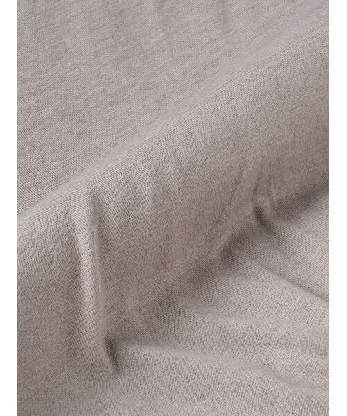 three dots / スリードッツ パーカー | Smile double cotton zip up hoody | 詳細5