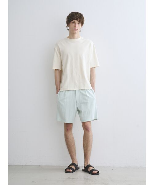 three dots / スリードッツ Tシャツ | Men's double-knit supima s/s T | 詳細9