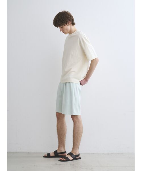 three dots / スリードッツ Tシャツ | Men's double-knit supima s/s T | 詳細10