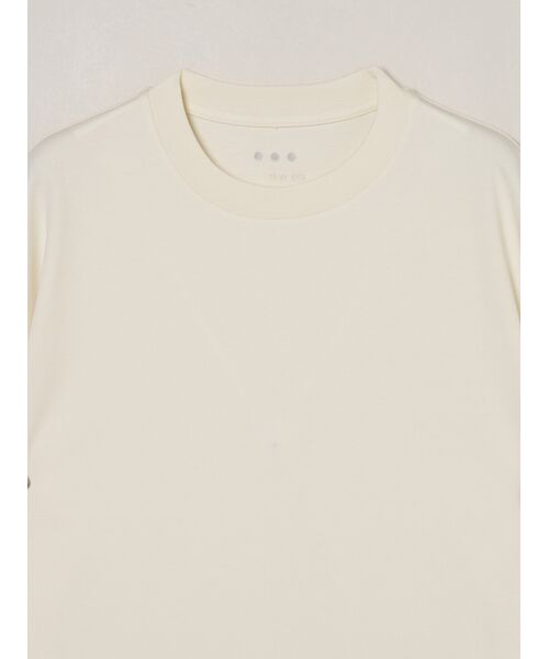 three dots / スリードッツ Tシャツ | Men's double-knit supima s/s T | 詳細2