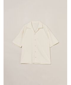 three dots / スリードッツ シャツ・ブラウス | Men's doubleknitsupima s/s shirt