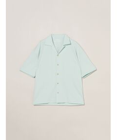 three dots / スリードッツ シャツ・ブラウス | Men's doubleknitsupima s/s shirt