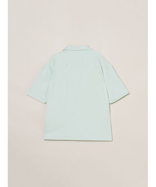 three dots / スリードッツ シャツ・ブラウス | Men's doubleknitsupima s/s shirt | 詳細1