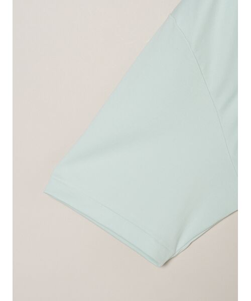 three dots / スリードッツ シャツ・ブラウス | Double-knit supima cropped shirt | 詳細3